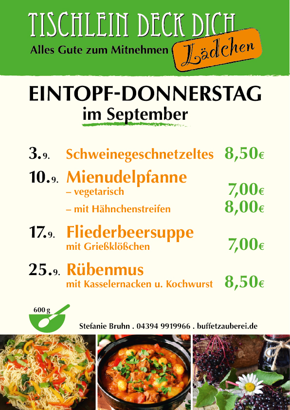 Eintopftag September