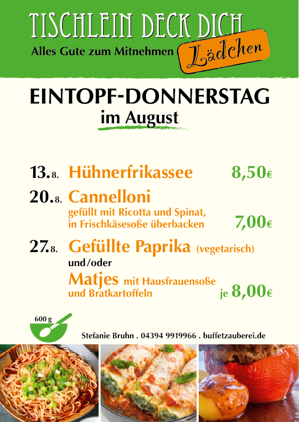 Eintopftag August